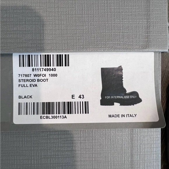 BALENCI STEROID BOOTS DM FIRST BEFORE BUYING - Picture 6 of 7
